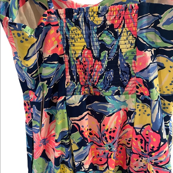 NWT Lilly Pulitzer Easton Dress- capri soleil - Picture 3 of 4